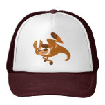 Gorra de la voltereta del canguro lindo del dibujo