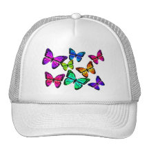 Gorra de las mariposas