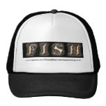 Gorra de los camioneros de los pescados