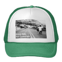 Gorra de los países de las colinas de la bomba no