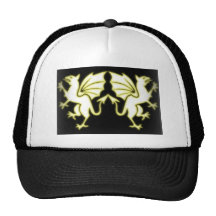 Gorra de los pares de Gryphon del vintage