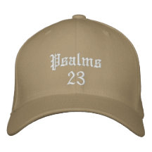 Gorra de los salmos 23 gorra de béisbol