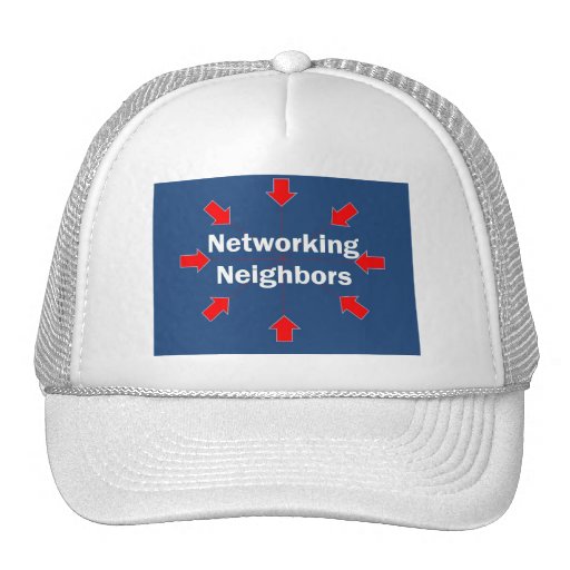 Gorra de los vecinos del establecimiento de una re