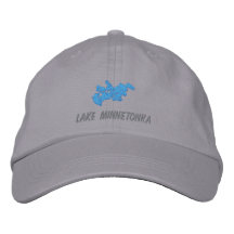 Gorra de Minnetonka del lago Gorra De Béisbol