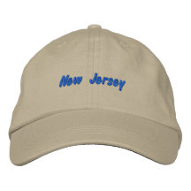 Gorra de New Jersey Gorra De Beisbol Bordada