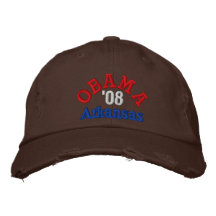 Gorra de Obama '08 Arkansas Gorra De Béisbol