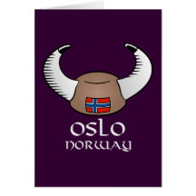 Gorra de Oslo Noruega Viking Felicitacion