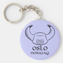 Gorra de Oslo Noruega Viking Llaveros Personalizados