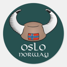 Gorra de Oslo Noruega Viking Pegatinas
