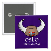 Gorra de Oslo Noruega Viking Pins