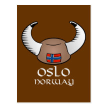 Gorra de Oslo Noruega Viking Postales