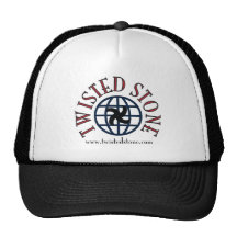 Gorra de piedra torcido del camionero