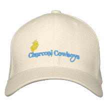 Gorra de vaqueros del carbón de leña gorra de béisbol