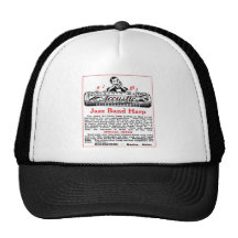 Gorra del anuncio de la armónica