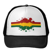 Gorra del arco iris de Rasta