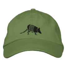 Gorra del armadillo gorra de beisbol