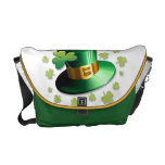 Gorra del arroz de St Patrick y la bolsa de mensaj Bolsa De Mensajeria