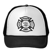 Gorra del bombero EMT