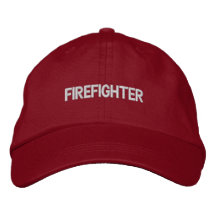 GORRA del bombero Gorra De Béisbol Bordada