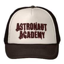 Gorra del camionero de la academia del astronauta