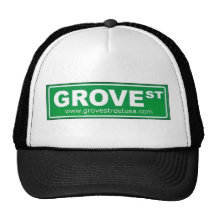 Gorra del camionero de la calle de la arboleda