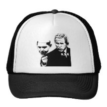 gorra del camionero de la máscara de obama del arb