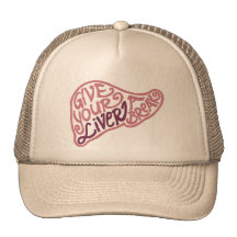 Gorra del camionero de la rotura del hígado