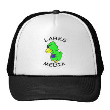 Gorra del camionero de los medios de las alondras
