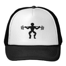 Gorra del camionero de Powerlifting