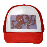 Gorra del camionero del pulpo