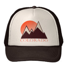 Gorra del camionero del vintage de Colorado