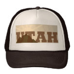 Gorra del camionero del vintage de Utah