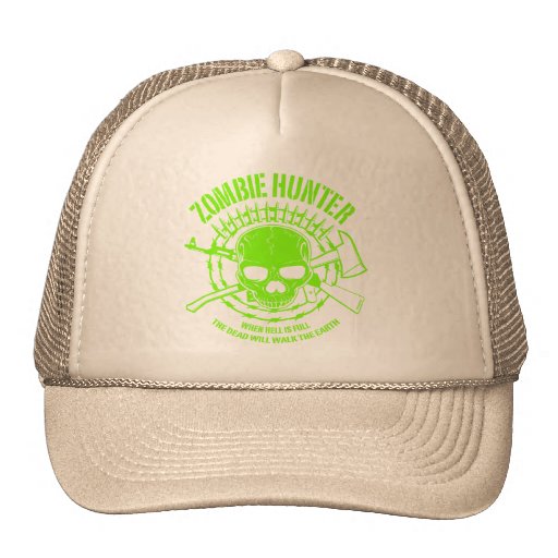 Gorra del cazador del zombi