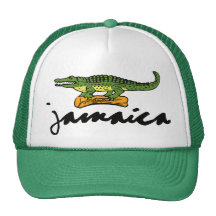 Gorra del cocodrilo de Jamaica