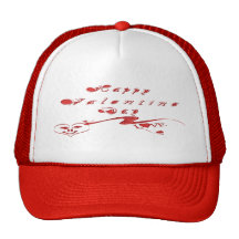GORRA DEL DÍA DE TARJETA DEL DÍA DE SAN VALENTÍN