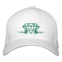 Gorra del diamante del ES Gorras Bordadas