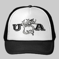 Gorra del dragón de los E.E.U.U. gorras