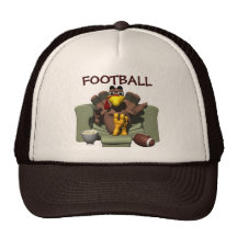 Gorra del fútbol de la acción de gracias