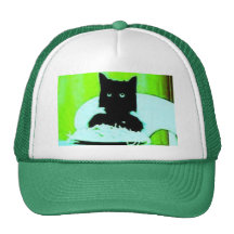 gorra del gato de los espaguetis