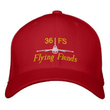 Gorra del golf del demonio del vuelo gorras de béisbol bordadas