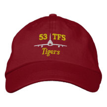 Gorra del golf del F-100 de 53 TFS Gorra De Beisbol