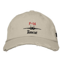 Gorra del golf F-14 Gorra De Béisbol Bordada