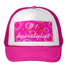 Gorra del Hairstylist del número uno