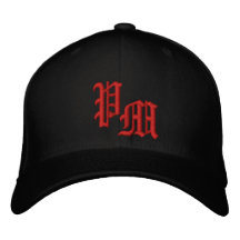 Gorra del monograma de la mentalidad del paquete gorras de beisbol bordadas