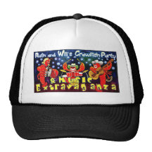 Gorra del mural del fiesta de los cangrejos de Rut