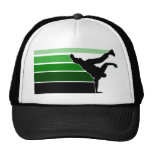 Gorra del negro del grn de la pendiente de BBOY