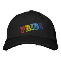 Gorra del orgullo gorra de béisbol bordada