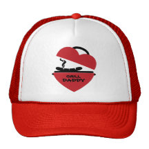 Gorra del papá de la parrilla