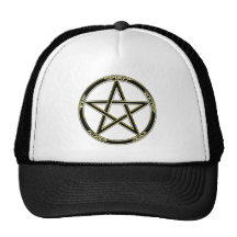 Gorra del Pentagram 2 de la tierra, del aire y del