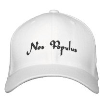 Gorra del Populus de no. Gorras Bordadas